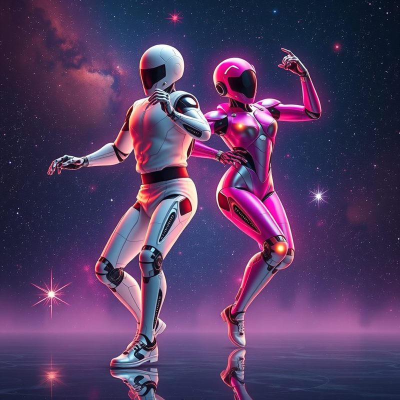 AI visual showing virtual world concept